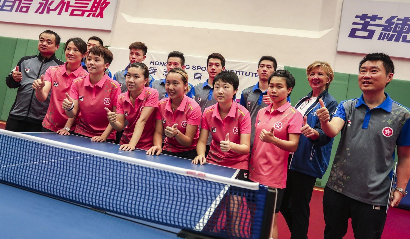 Home grown paddlers to fly the Hong Kong flag at the Asian Games after ITTF import ban on
