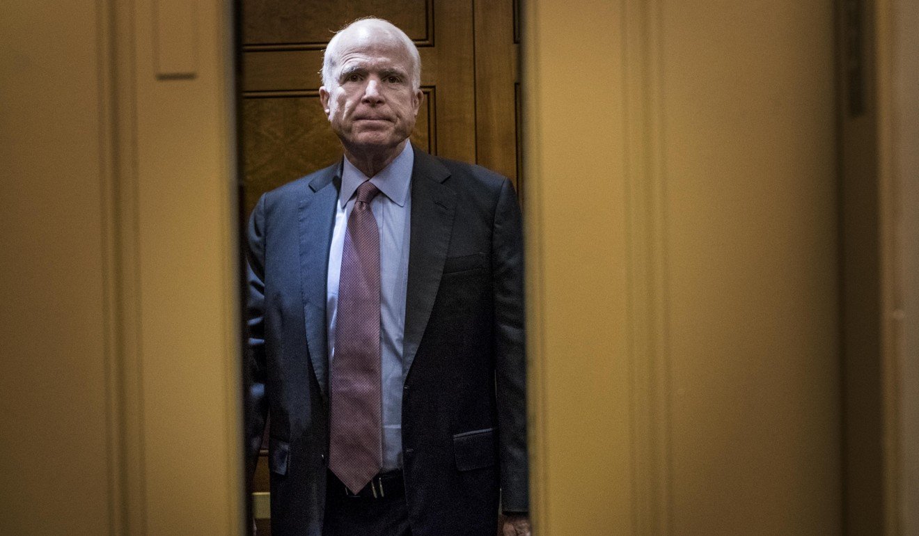 The bill is named after Republican Senator John McCain (pictured), a long-time critic of wasteful defence spending. Photo: Melina Mara/Washington Post