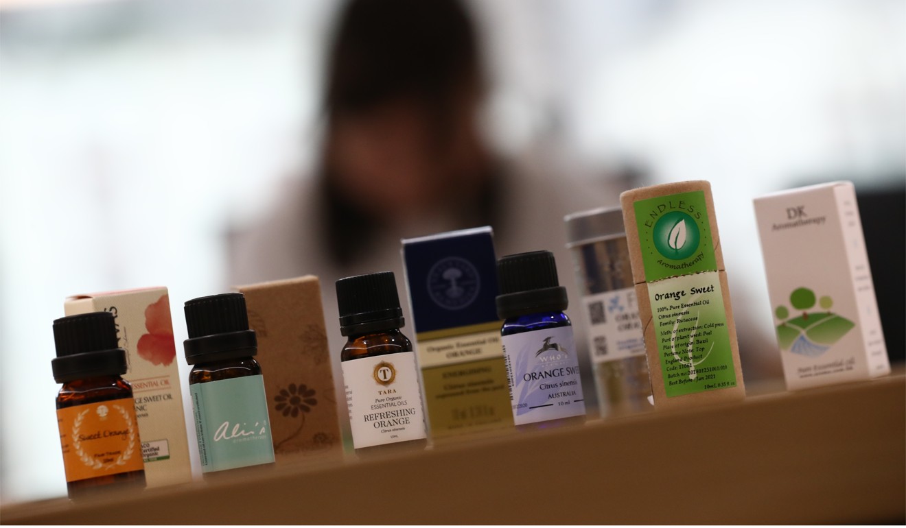 Only about half the oils tested had dilution instructions on their labels. Photo: Nora Tam