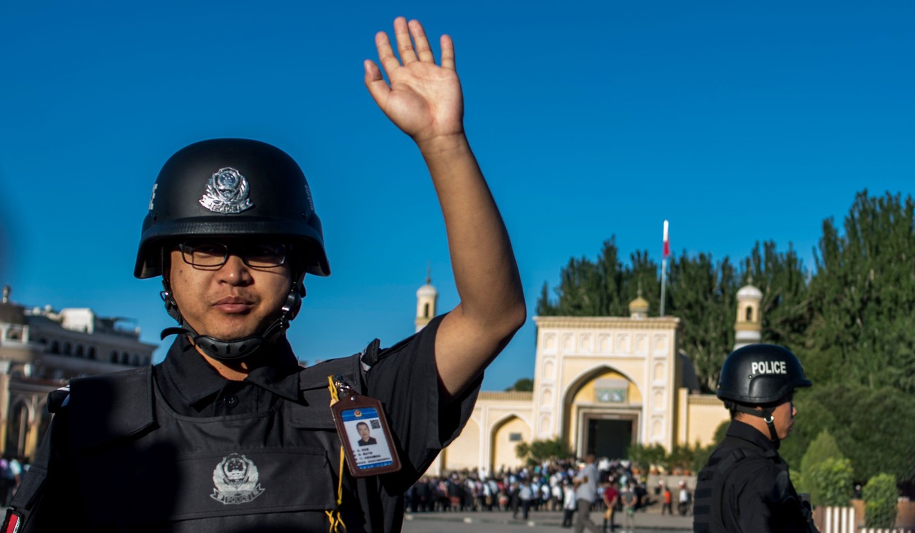 Chinese officials have angrily denounced its treatment of the Muslim population of Xinjiang. Photo: AFP