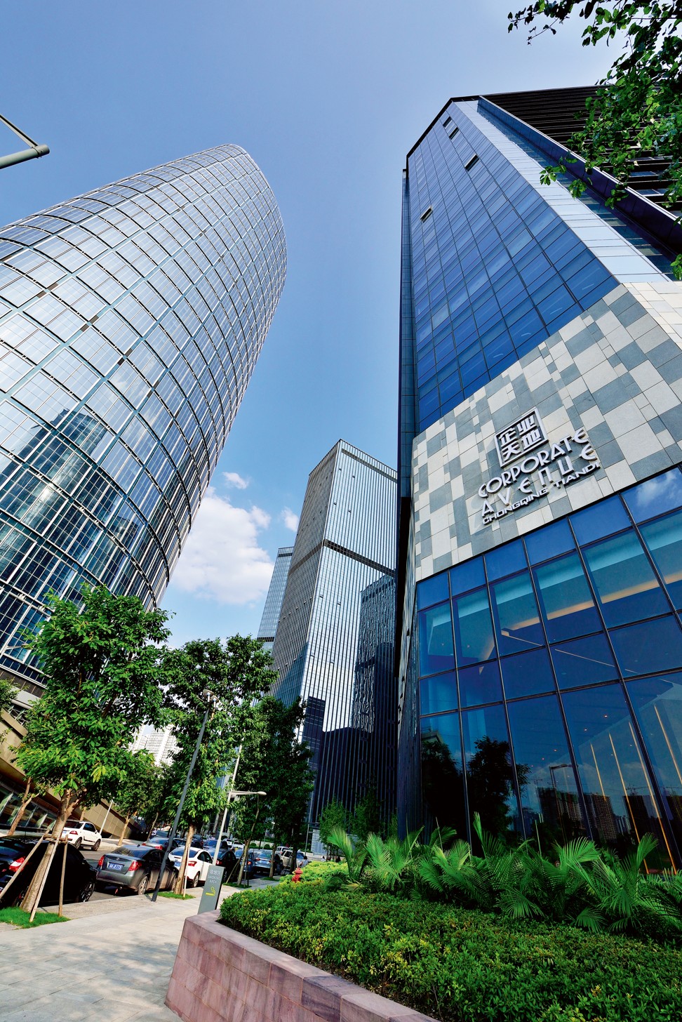 Corporate Avenue One and Two in Shanghai – next to the Xintiandi prime retail and entertainment area, sold by Shui On Land for US$967 million in July 2015 to the Link Real Estate Investment Trust. Photo: SCMP Handout