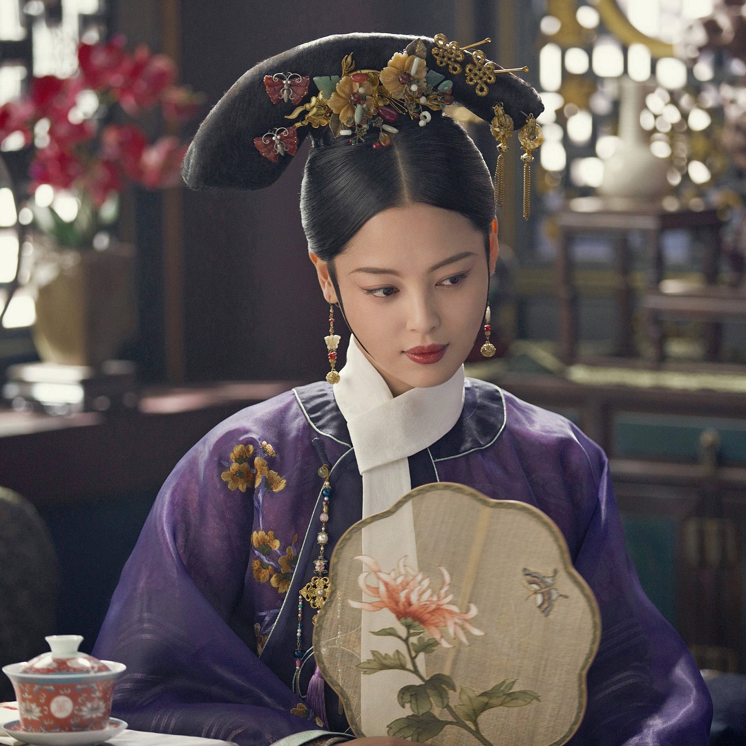 Xin Zhilei as the scheming Consort Jia in the Chinese historical drama ‘Ruyi's Royal Love in the Palace’.