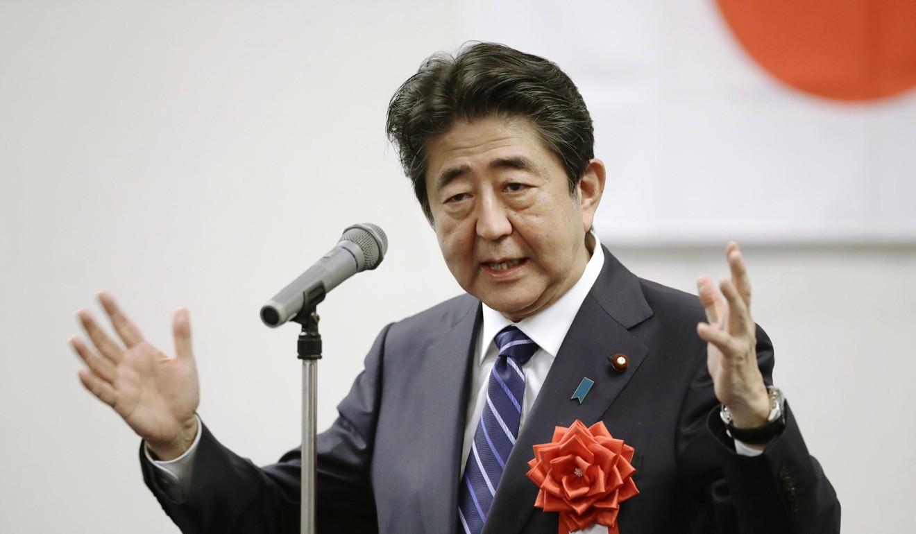 Japanese Prime Minister Shinzo Abe has called for a swift agreement on the RCEP. Photo: Kyodo