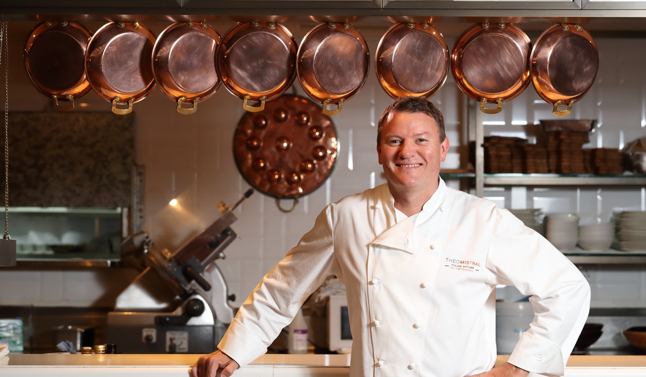 Chef Theo Randall at Theo Mistral Hong Kong, at the InterContinental Grand Stanford hotel. Photo: Alex Chan