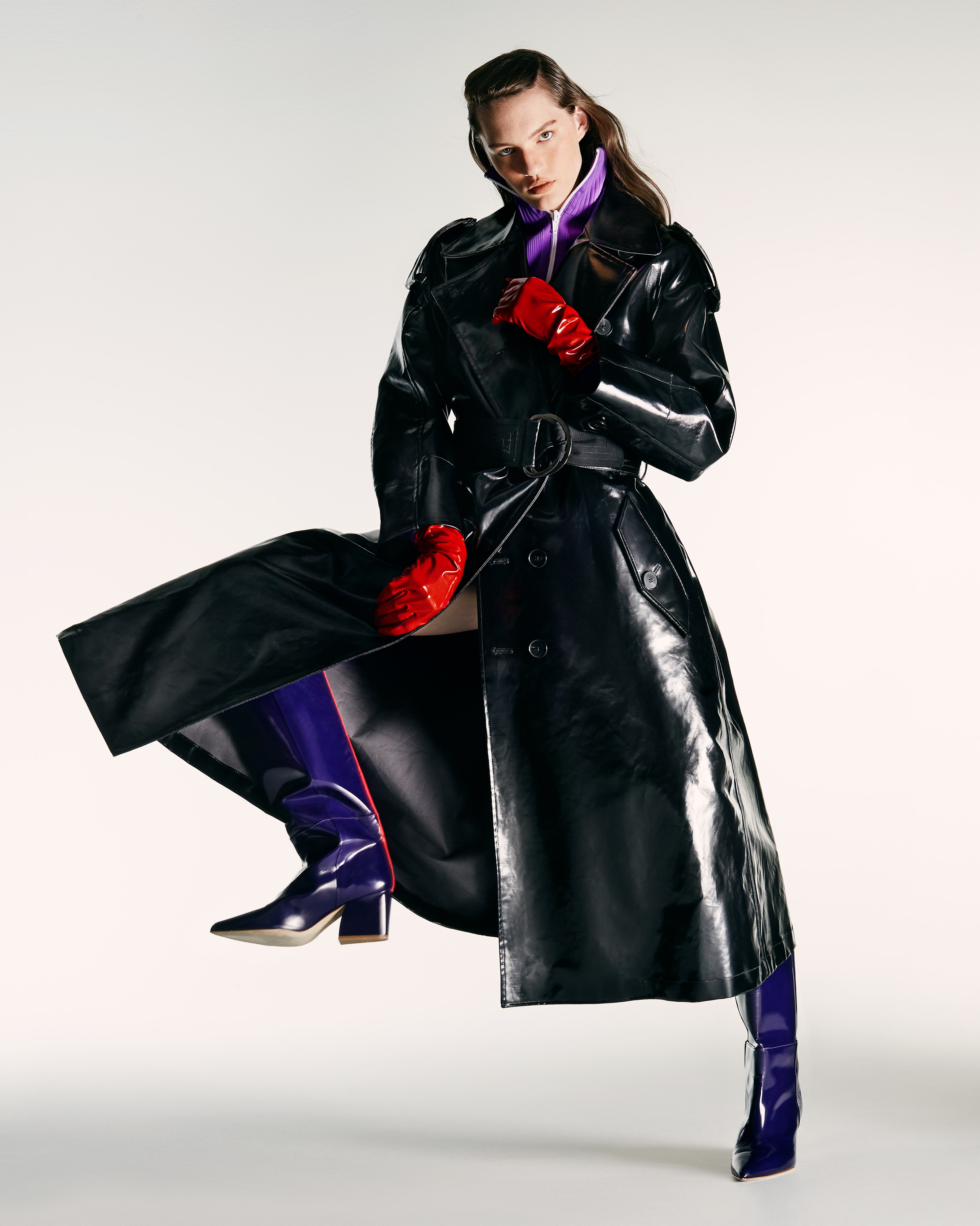 Slick finishes and sporty silhouettes elevate coats and jackets for autumn