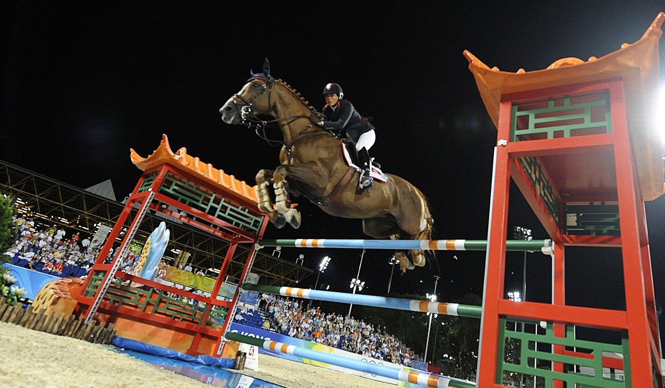The Hong Kong Jockey Club supported equestrian events in the Beijing 2008 Olympics. Photo: AFP