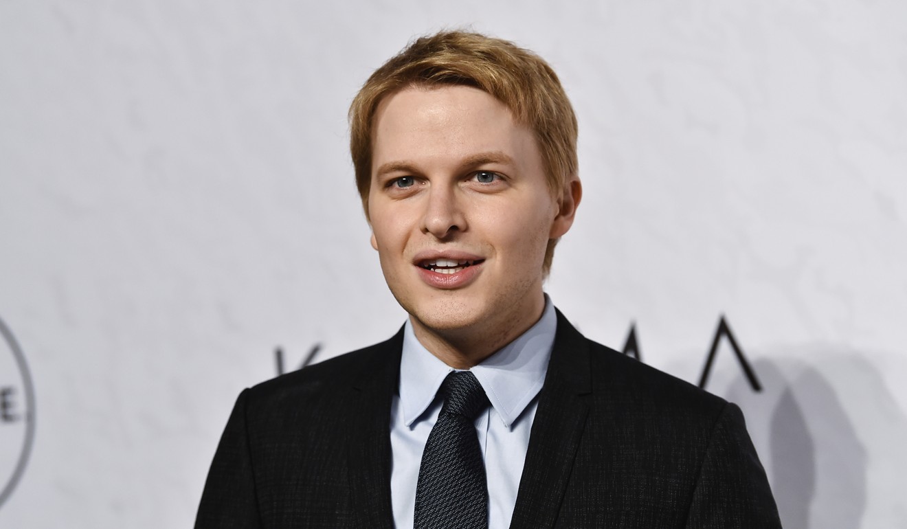 Ronan Farrow, above, wrote the latest article in The New Yorker above Moonves. Photo: AP