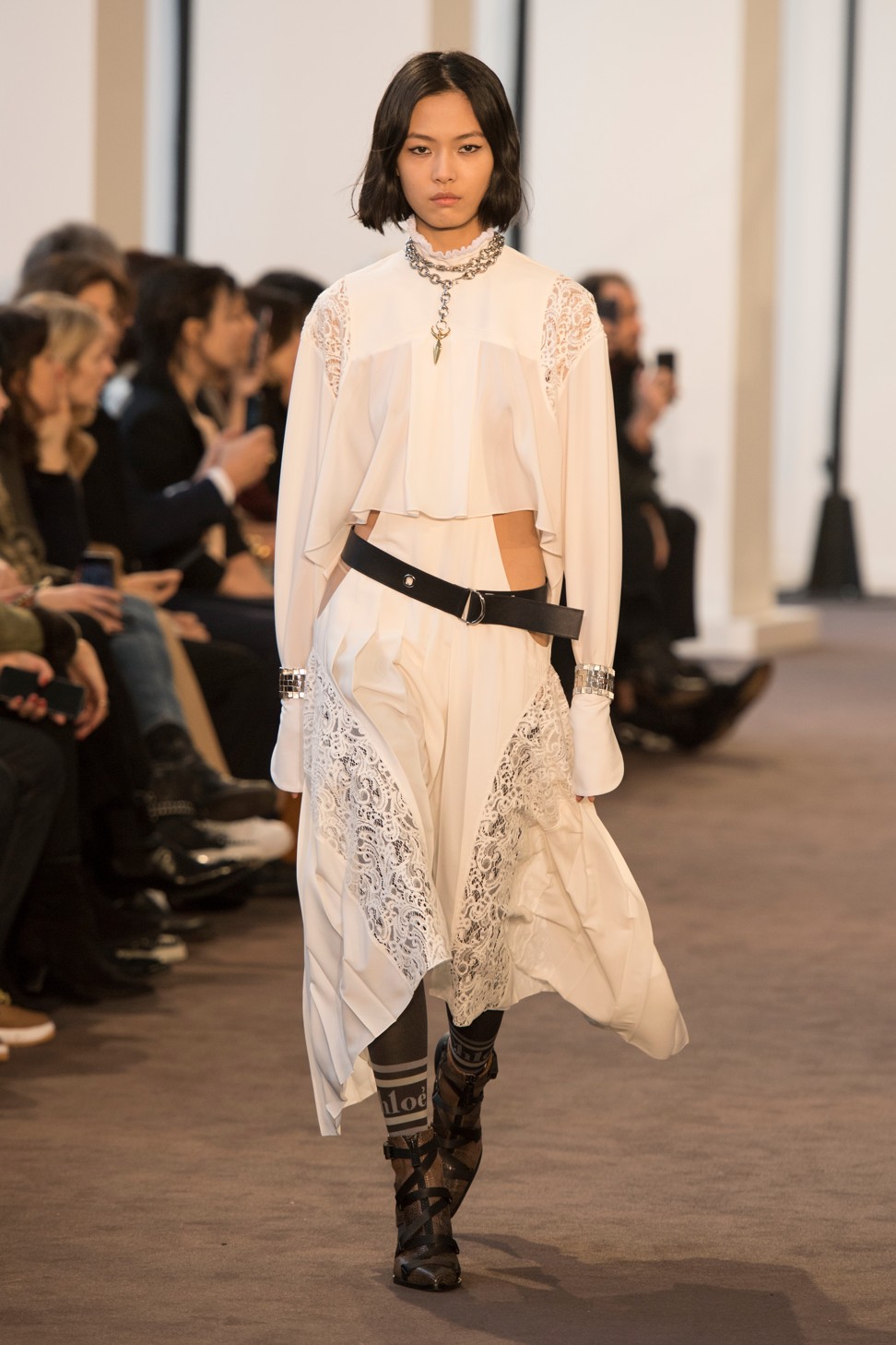 A look from Chloé’s autumn/winter 2018 collection