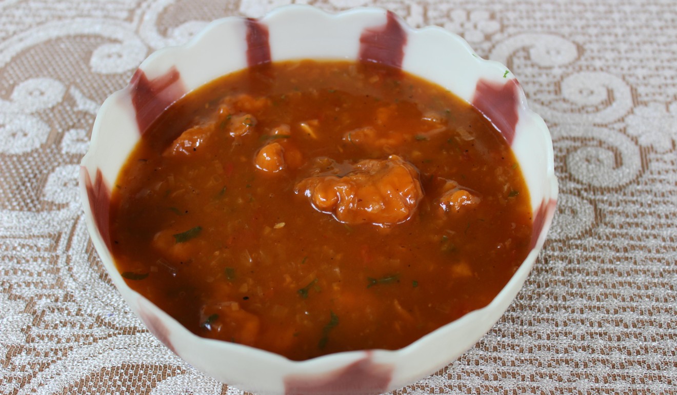 Chicken Manchurian with gravy sauce. File photo