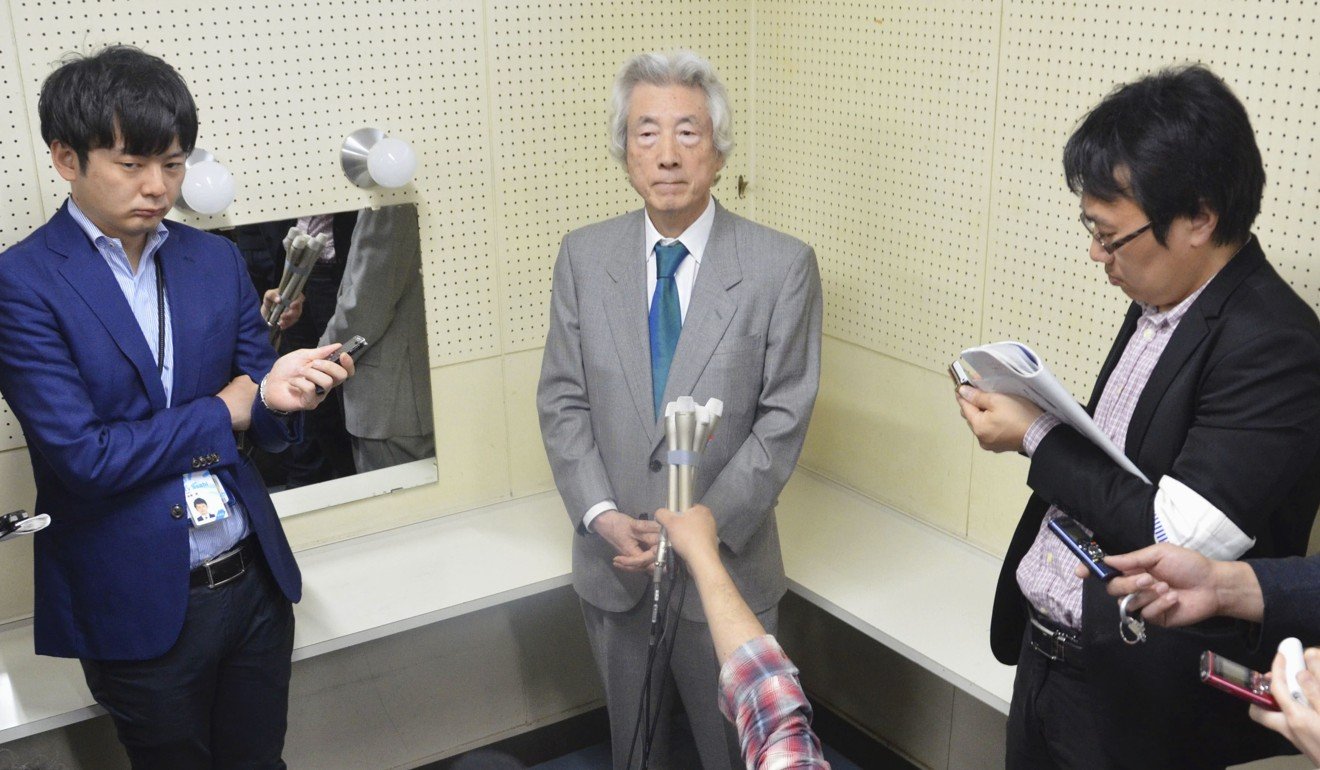 Former Japanese prime minister Junichiro Koizumi. File photo: Kyodo