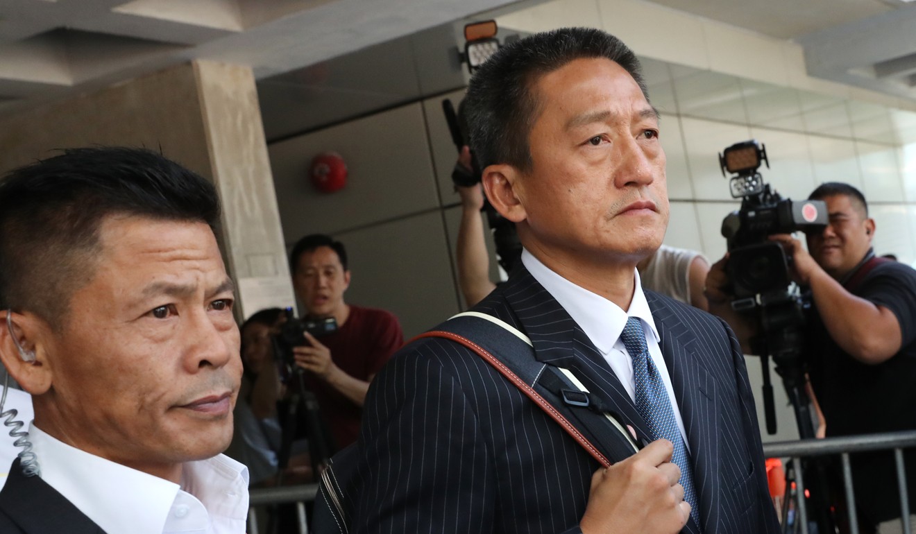 A High Court judge rejected the appeal of retired police superintendent Frankly Chu (right). Photo: K.Y. Cheng