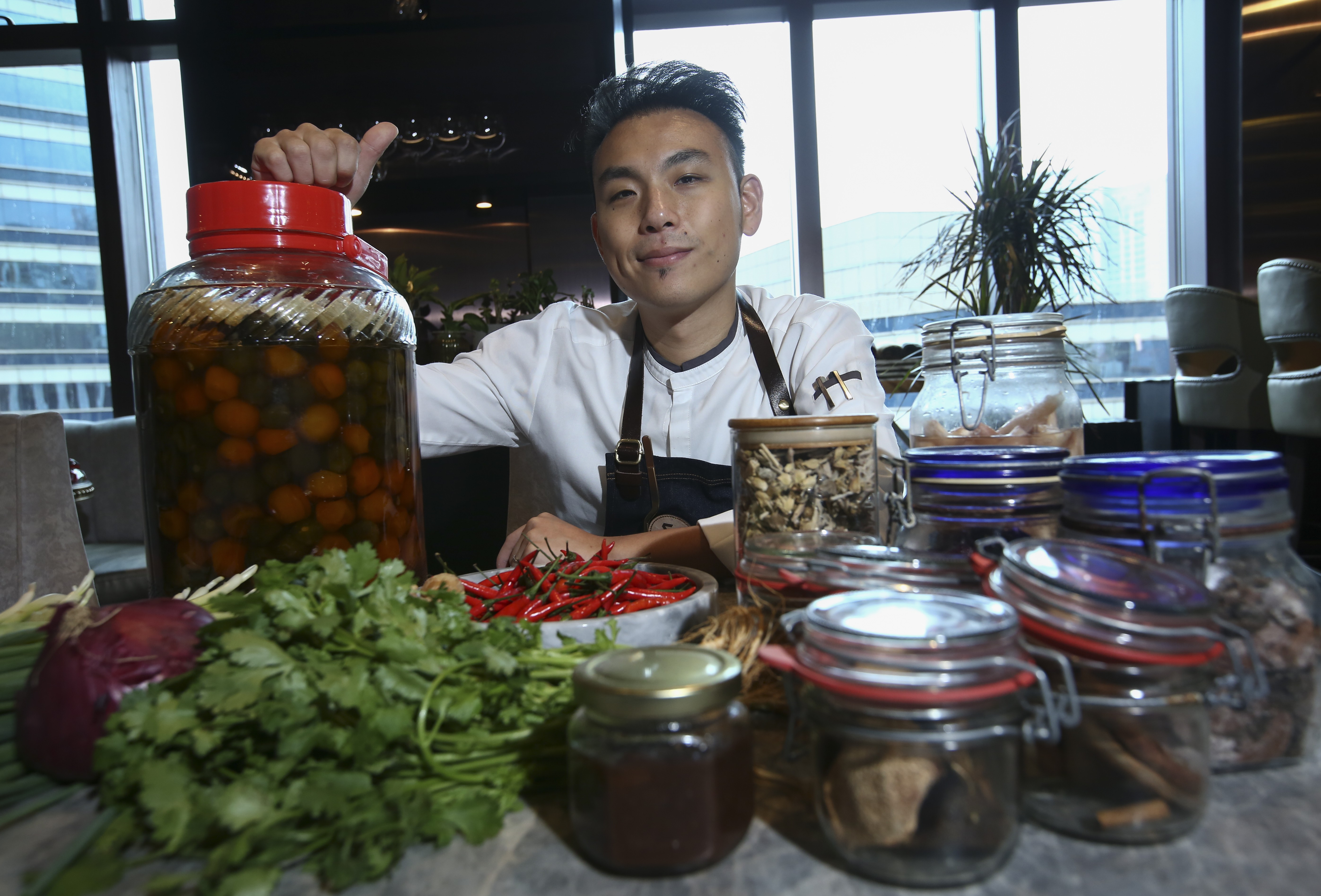 Vicky Cheng, the chef-owner of VEA restaurant, in Hong Kong. Picture: Edmond So