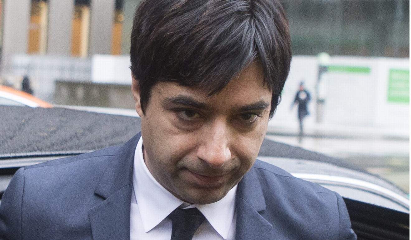 Former Canadian Broadcasting Corp radio host Jian Ghomeshi arrives at the Toronto courthouse for the verdict in his sexual assault trial, on Thursday, March 24, 2016. Photo: AP
