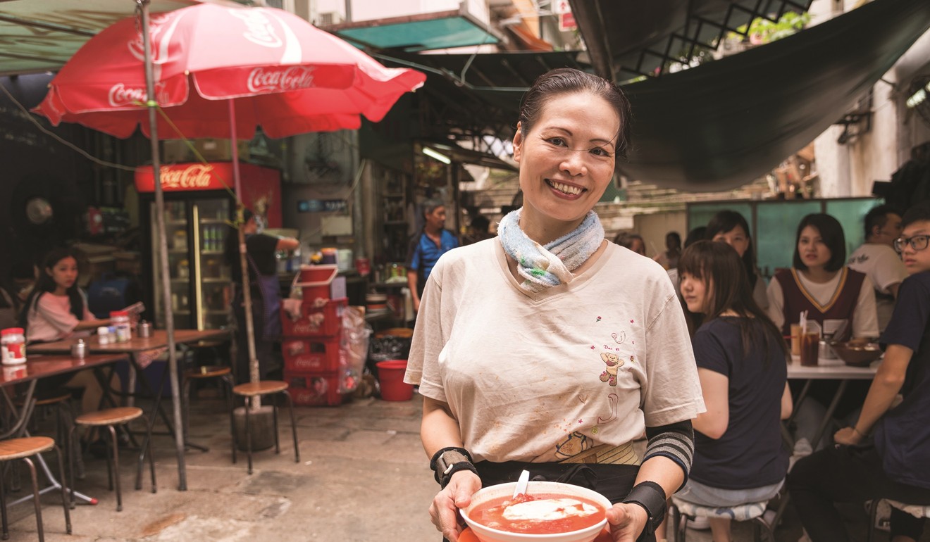 Irene Lee owns one of the last surviving dai pai dongs in Hong Kong. Photo: Gary Jones