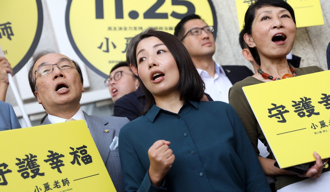 “I have never supported calls for Hong Kong independence.” Lau Siu-lai. Photo:K.Y. Cheng