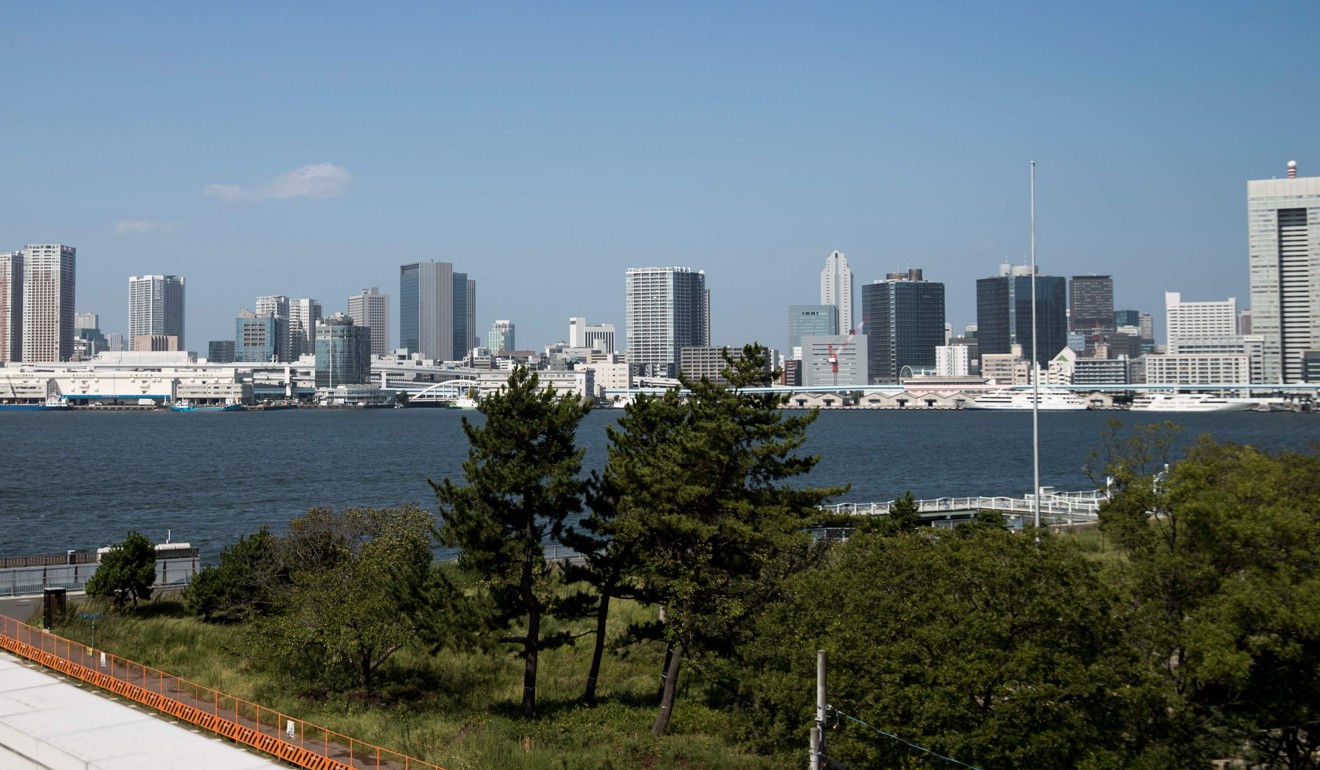 Tokyo Bay, a popular spot in Japan, which has seen a steep rise in child abuse cases. Photo: AFP