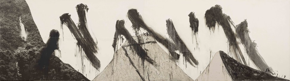 Artwork by contemporary artist Shang Yang, from Hubei province in central China, on display at the Chambers Fine Art gallery in New York. Photo: Handout