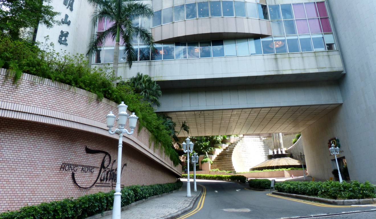 A flat in the Hong Kong Parkview housing estate was burgled on Wednesday morning. Photo: Handout