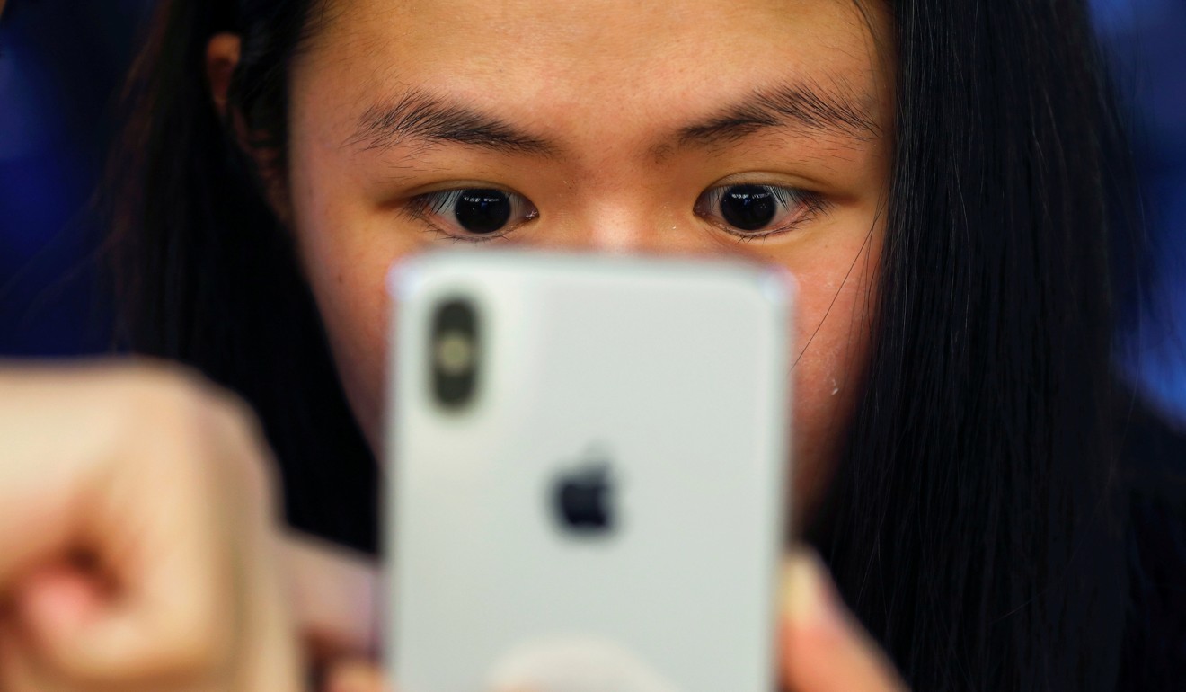 Apple is advising customers in China to shut down the function on their iPhones which allows payments to be made without a passcode. Photo: Reuters