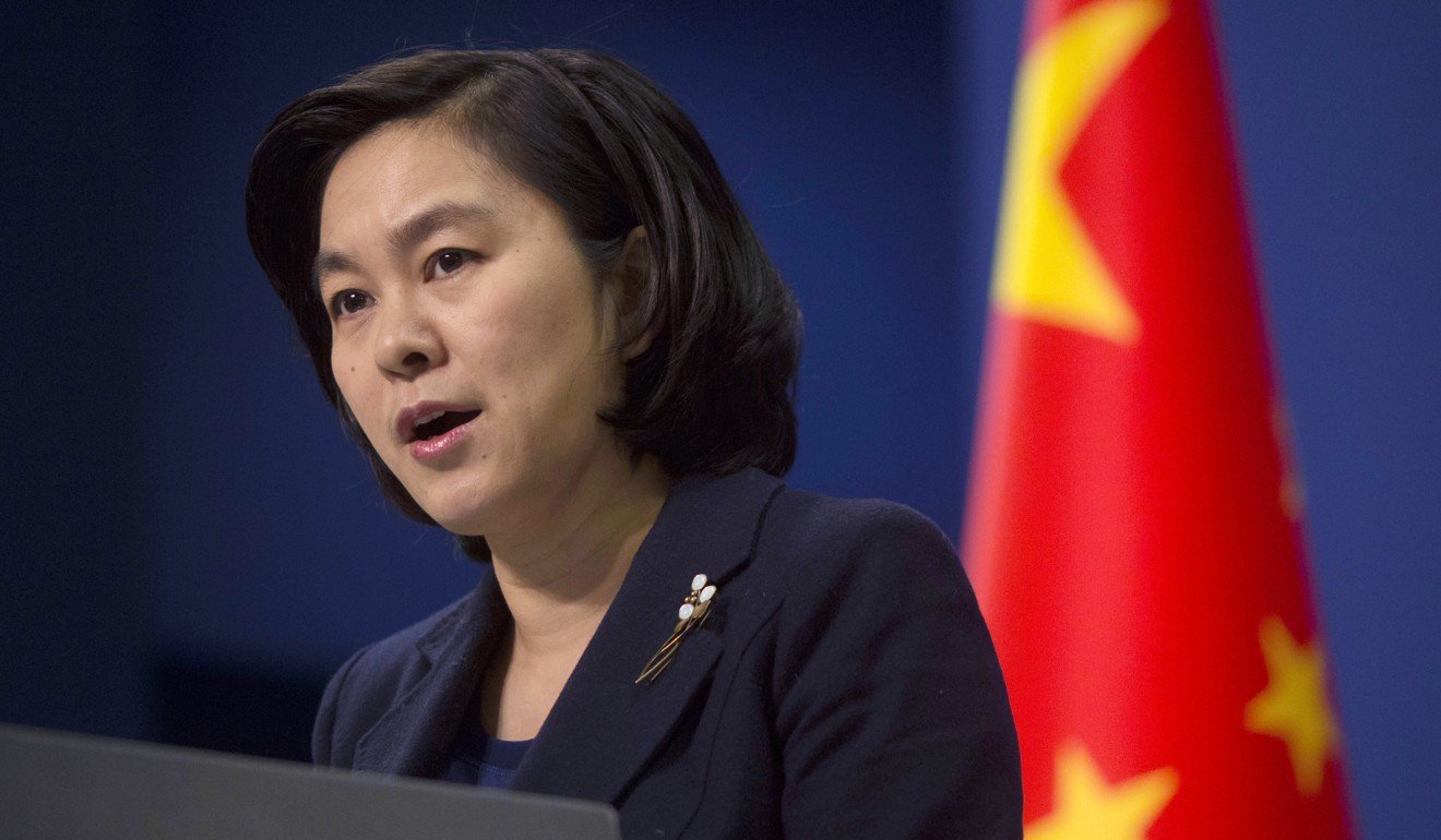Foreign ministry spokeswoman Hua Chunying said Mike Pence made “unwarranted accusations” in his speech. Photo: AP