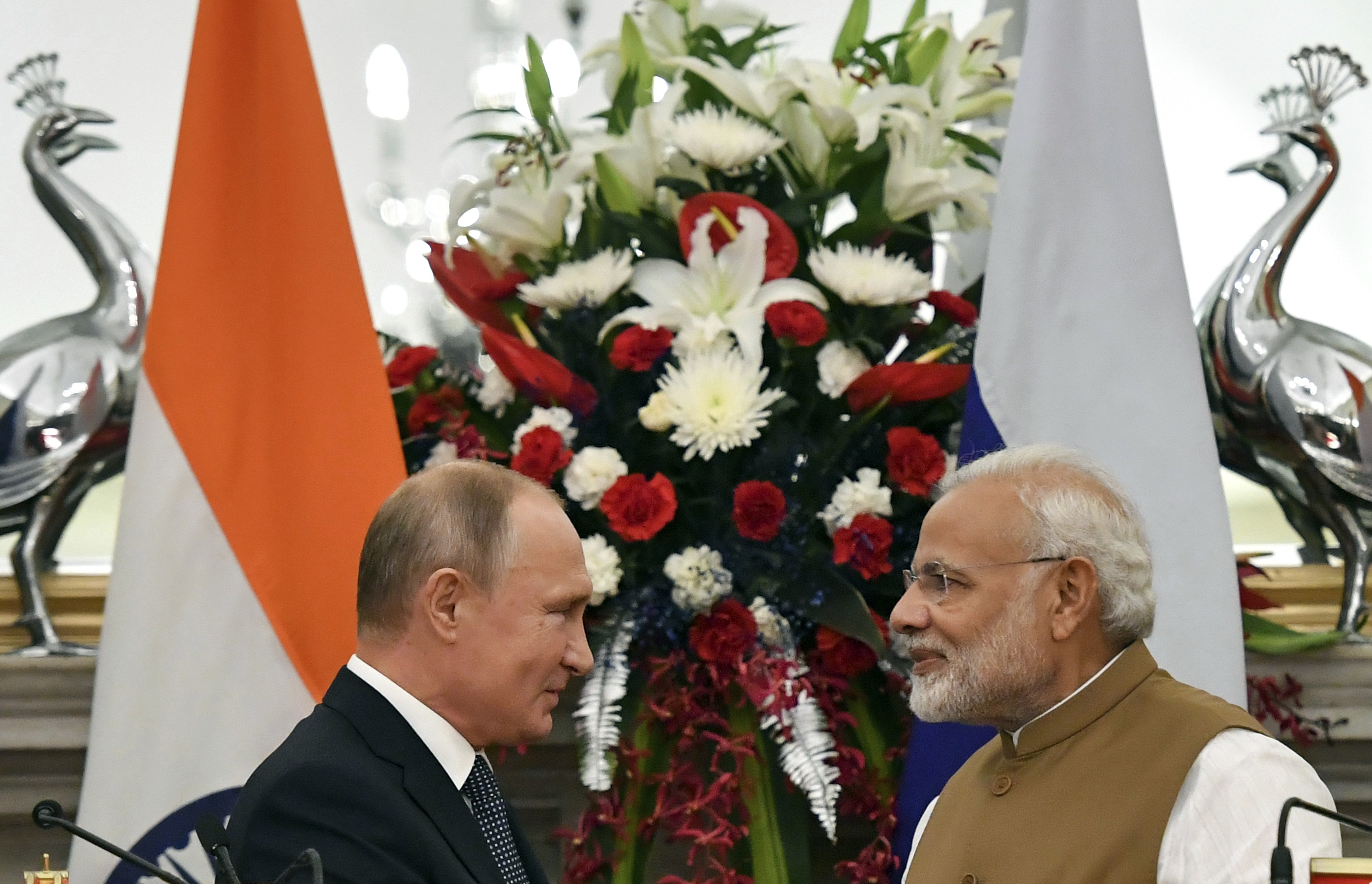 Putin’s visit to India saw the low-key conclusion of a US$5.4 billion arms deal to appease the US – but as Beijing increases its regional influence, questions loom over the future direction of relations between New Delhi and Moscow