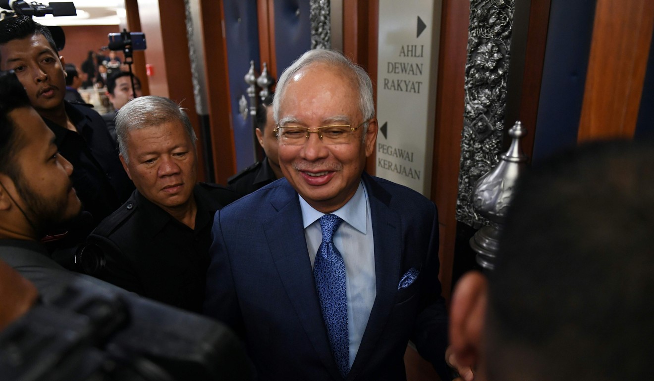 Former prime minister Najib Razak. Photo: AFP