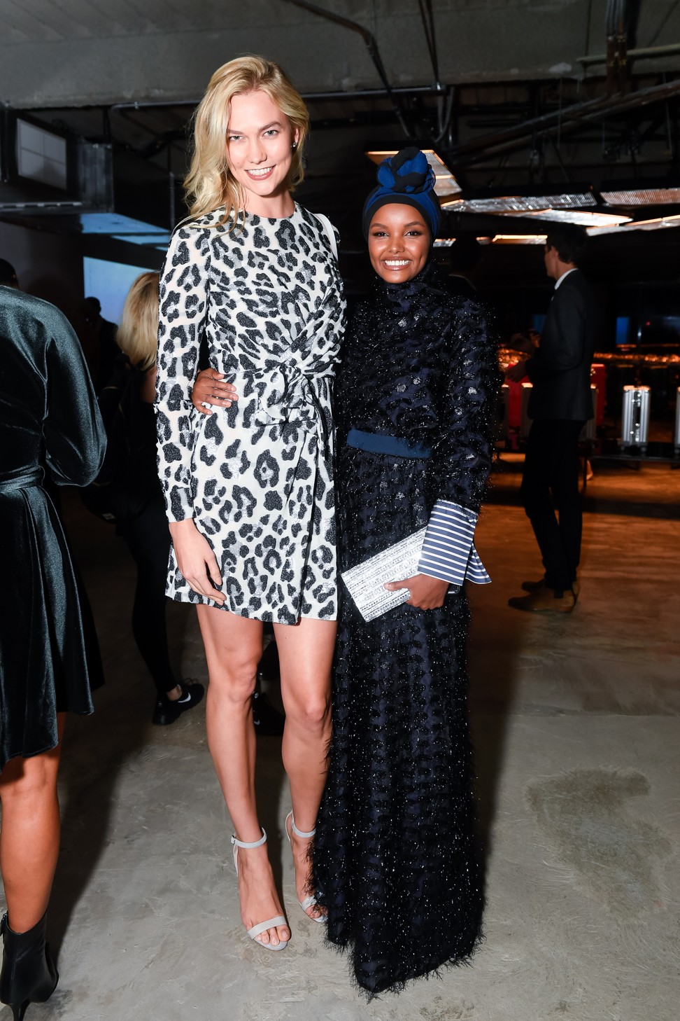 Karlie Kloss and Halima Aden