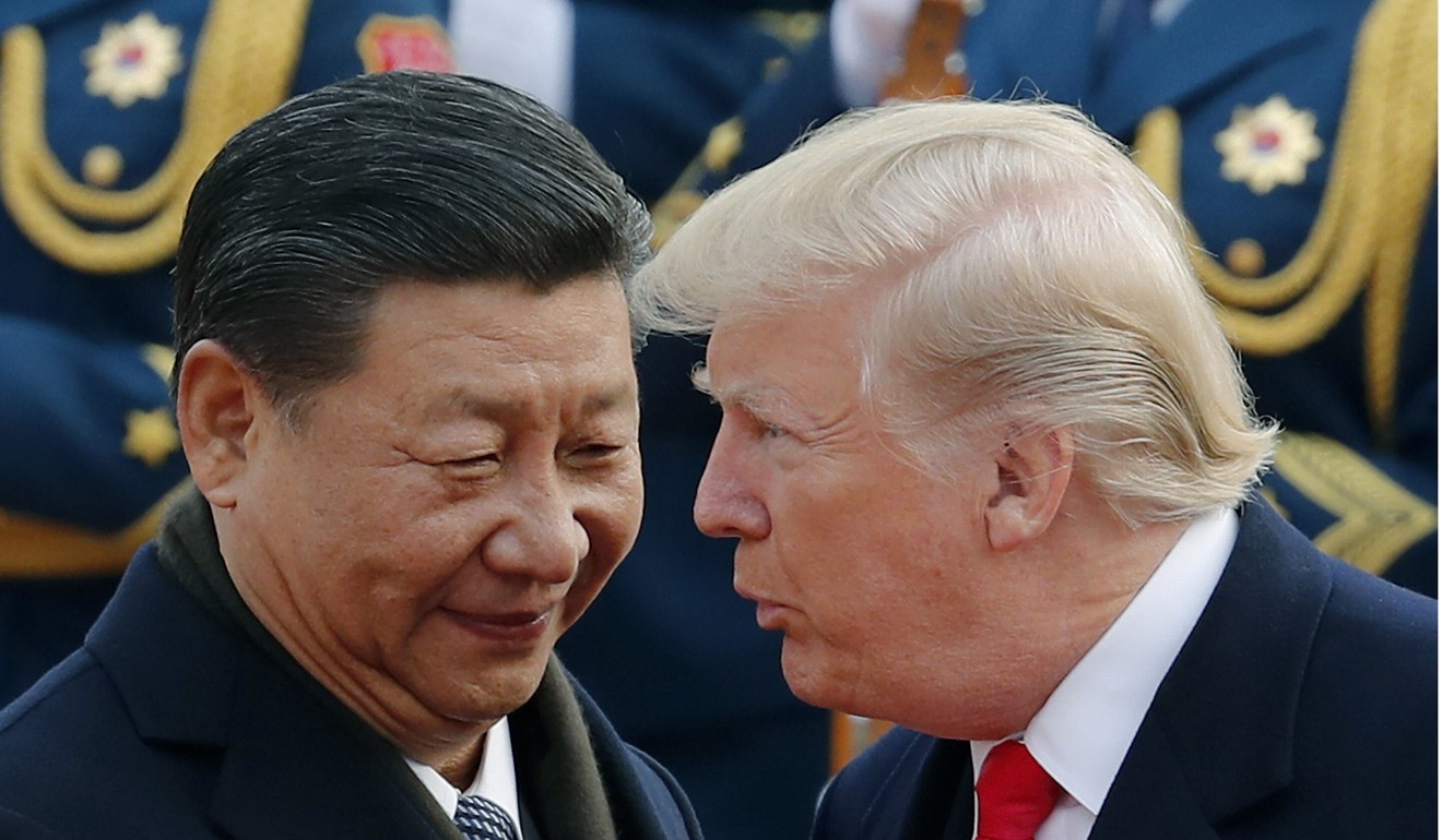 Despite the warmth apparently shared by US President Donald Trump and President Xi Jinping in Beijing, US accusations of political meddling have hurt Sino-US relations. Photo: AP