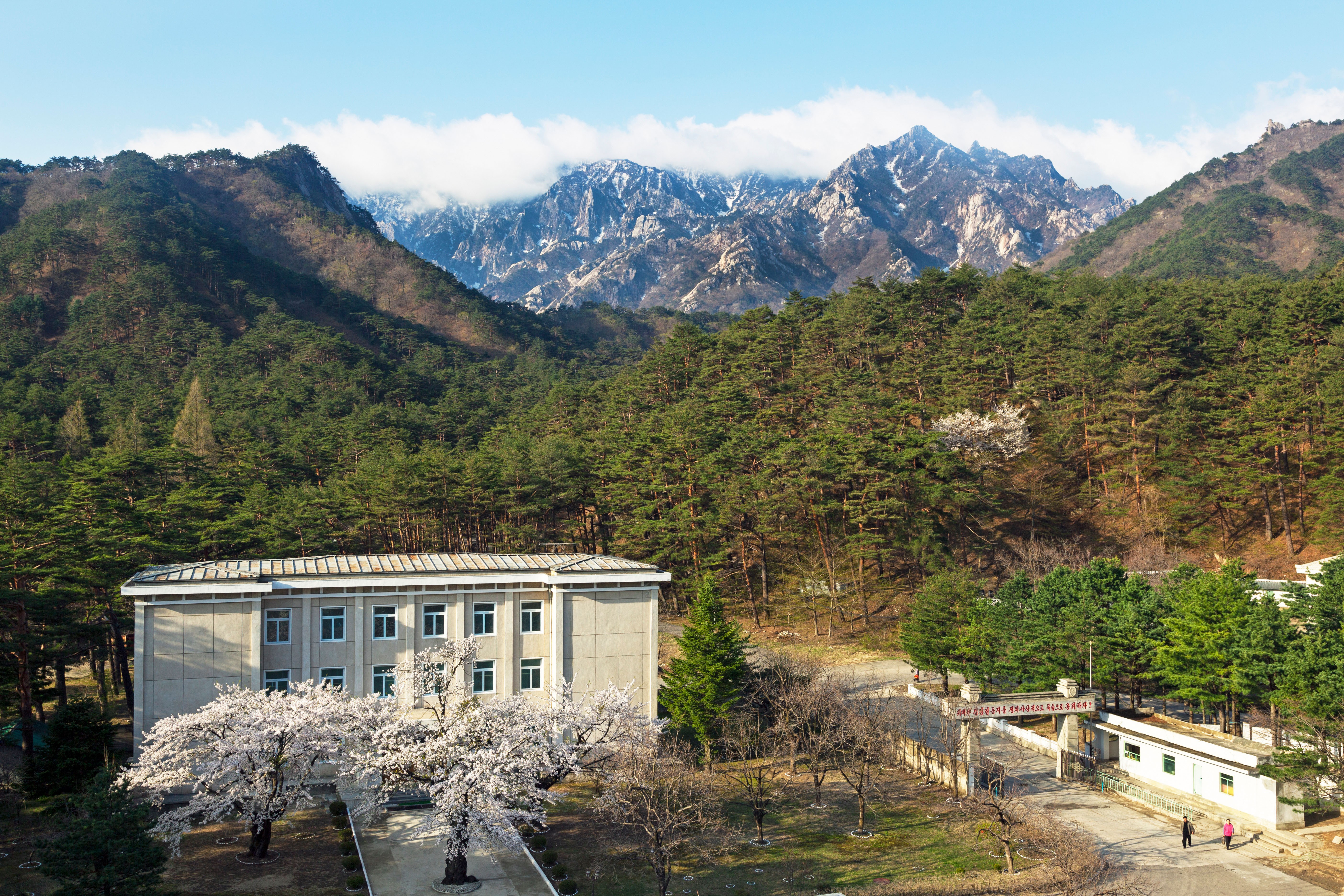 The South Korean developed resort complex in the Kumgang Mountains of North Korea, Photo: Alamy