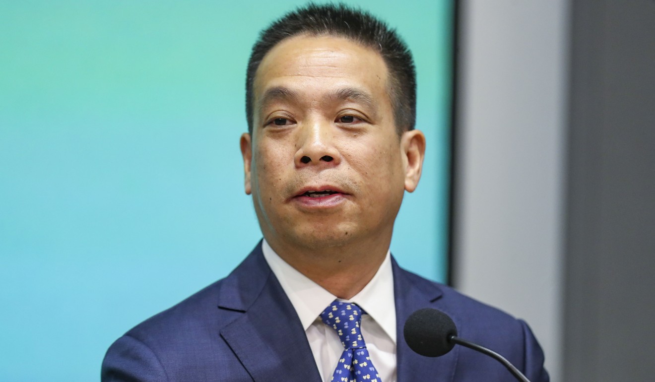 Huang Liuquan, deputy director of the Chinese central government’s Hong Kong and Macau Affairs Office, moved to allay concerns about greater tax liabilities for card holders. Photo: Winson Wong