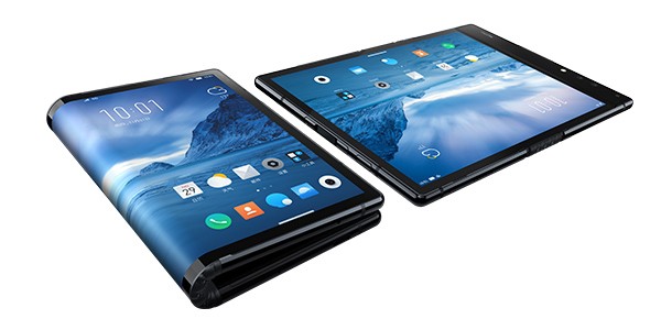 Royole's “FlexPai” comes with a 7.8-inch high-resolution screen with thickness of 7.6mm, the largest smartphone display size on the market today. Photo: Handout