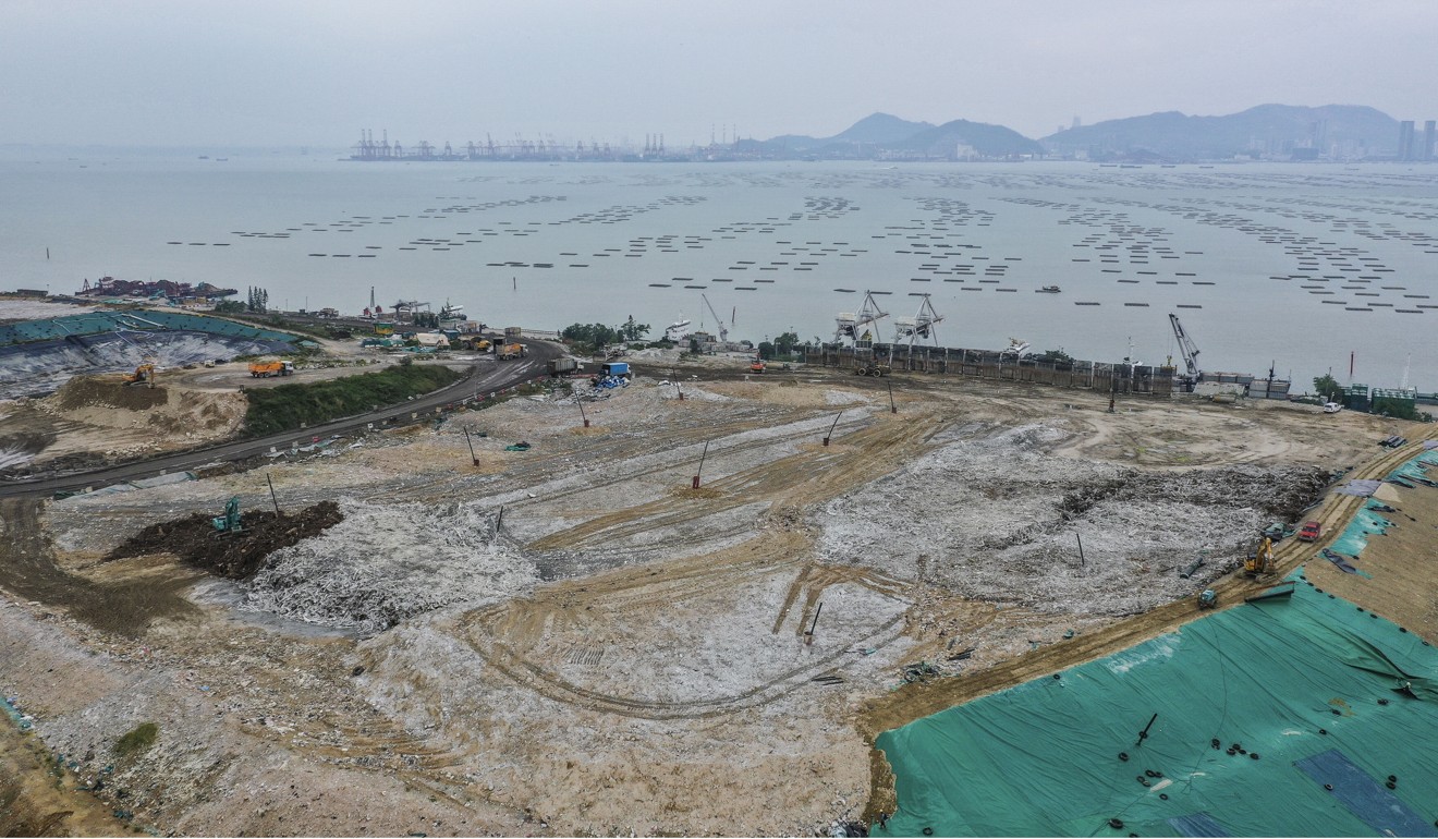 The West New Territories Landfill in Tuen Mun. If Hong Kong’s waste level continues to increase at current rates, its landfills will become full by 2020. Photo: Roy Issa