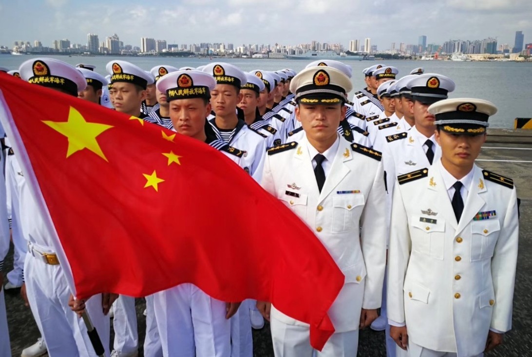 A China-Asean naval exercise. Photo: Handout
