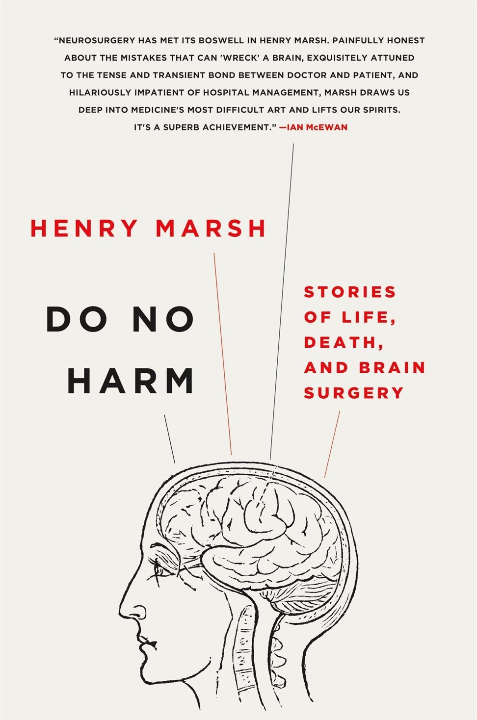 The cover of Do No Harm, by Henry Marsh.