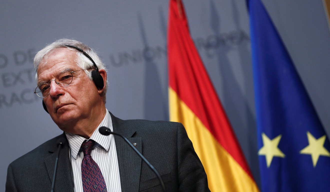Spanish Foreign Minister Josep Borrell on November 6. Photo: EPA