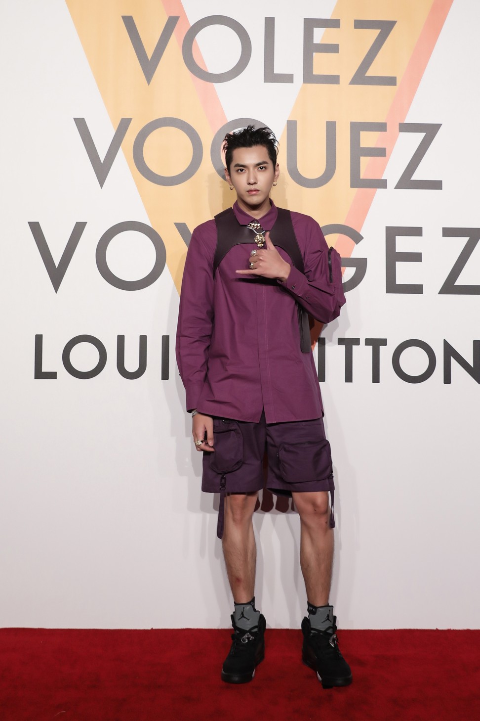 Kris Wu Turns Heads In Louis Vuitton