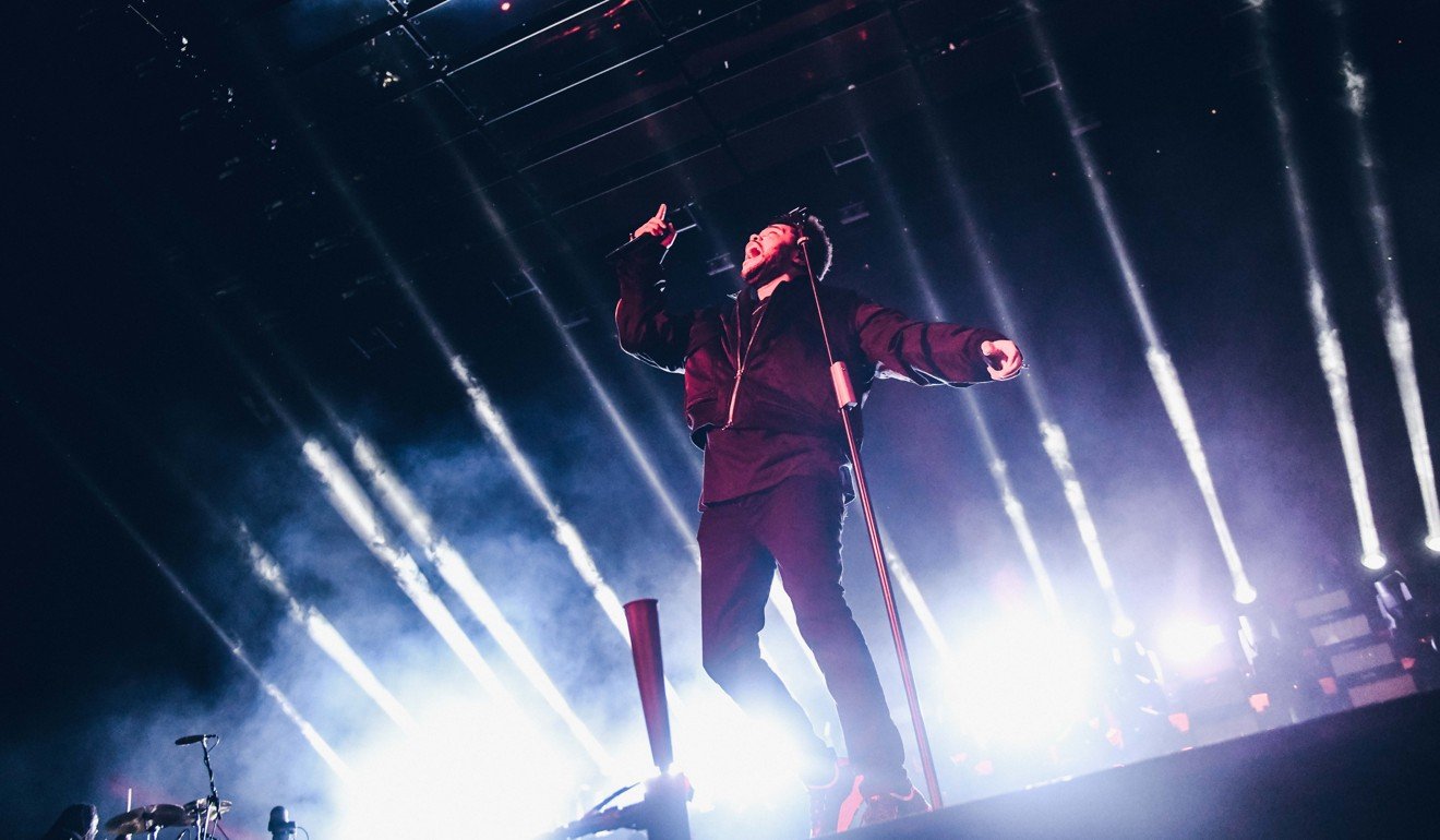 The Weeknd live in Hong Kong. Photo: Handout