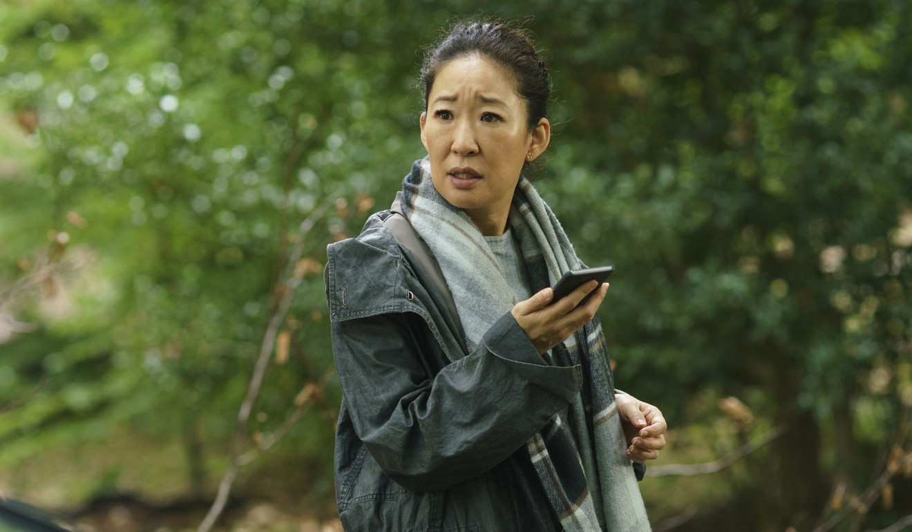 This image released by BBC America shows Sandra Oh in a scene from ‘Killing Eve’. Photo: AP