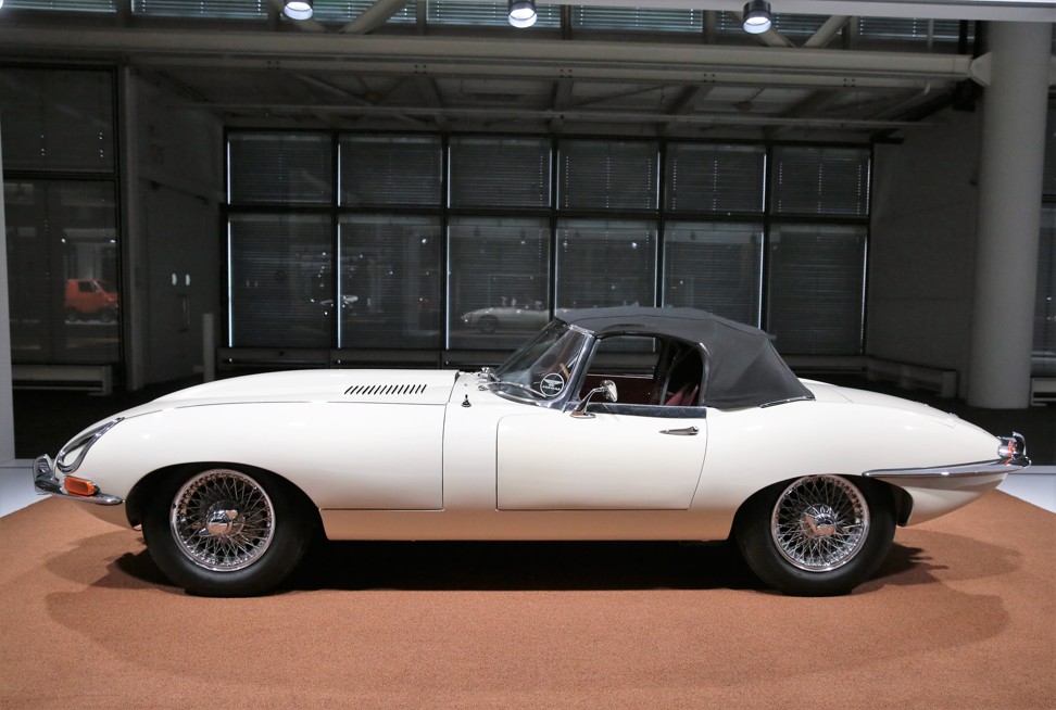 The 1965 - Jaguar E Serie 1 Cabriolet on display at Grand Basel 2018. Photo: Aydee Tie
