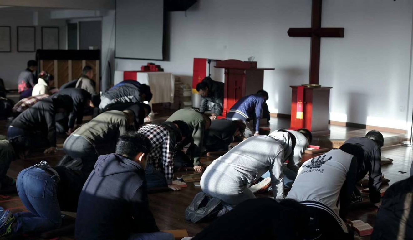 Worshippers at the Early Rain Convenant Church in Chengdu. Photo: Facebook
