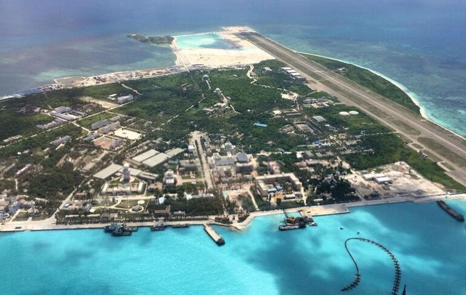 Woody Island, known as Yongxing Island in Chinese, in the South China Sea. Photo: Handout