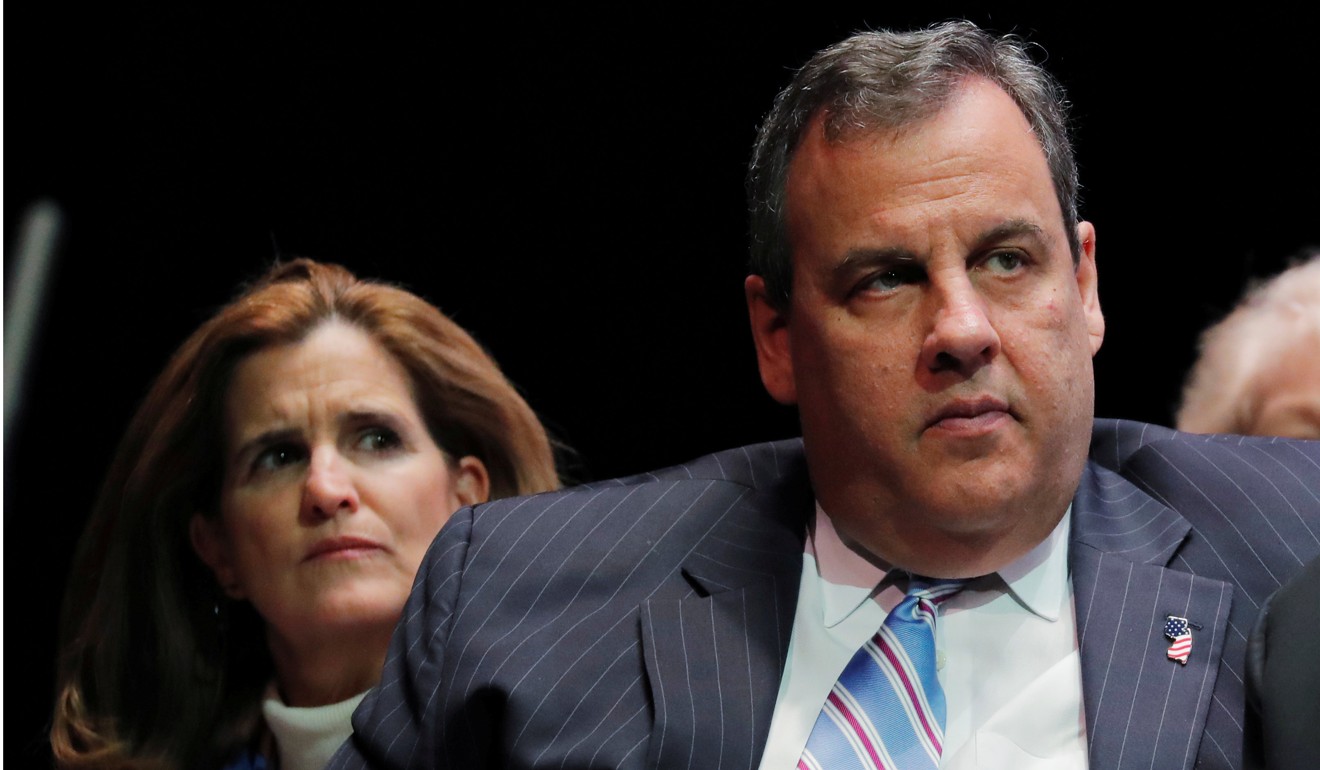 File photo of former New Jersey Governor Chris Christie and his wife, Mary Pat. Photo: Reuters