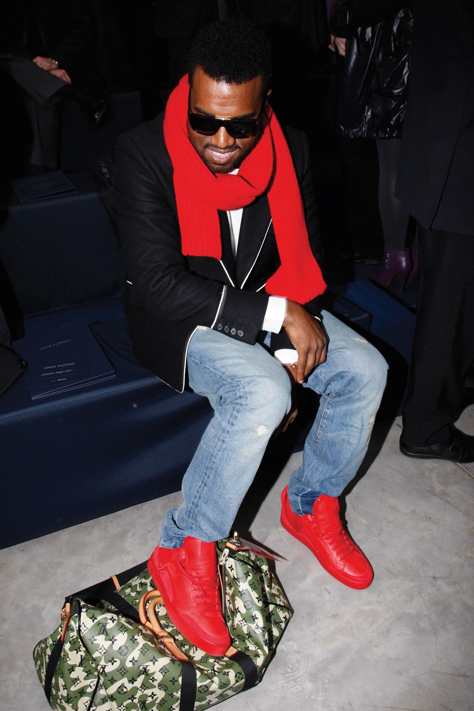 Kanye West is featured in Sneaker Freaker. Photo: Taschen