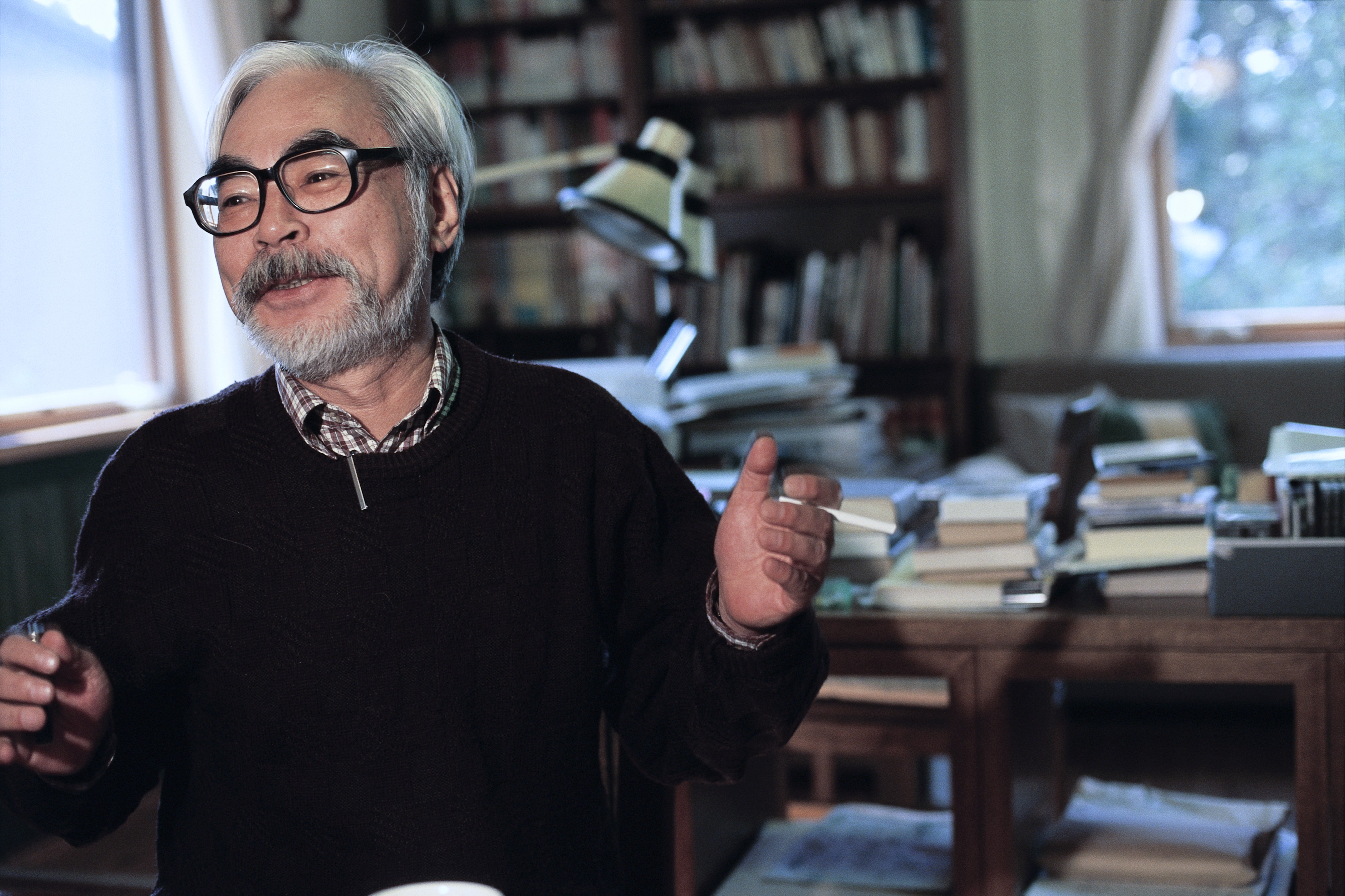Japanese animator Hayao Miyazaki will be the subject of the inaugural exhibition at the Academy Museum of Motion Pictures in Los Angeles, due to open next year. Photo: Corbis