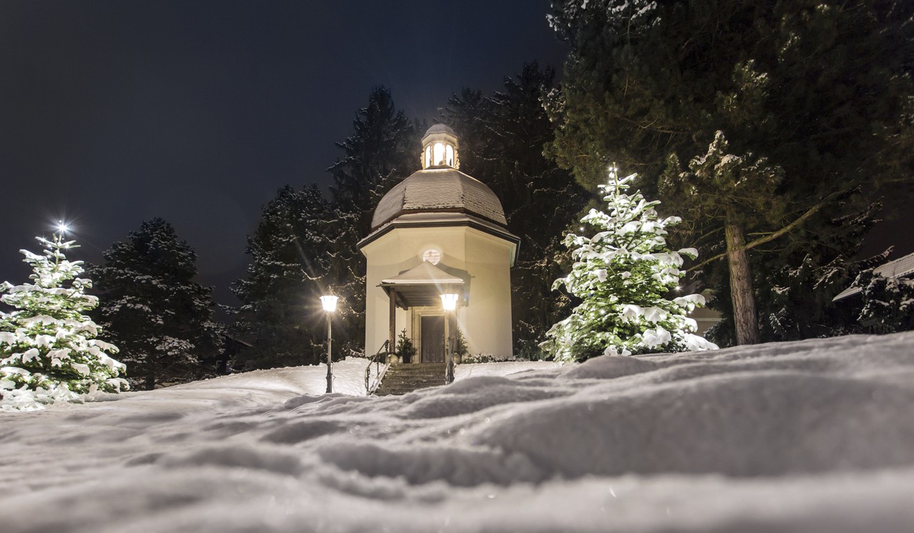 The Silent Night Chapel, on the spot of the carol’s first performance. Picture: Tourism Salzburg