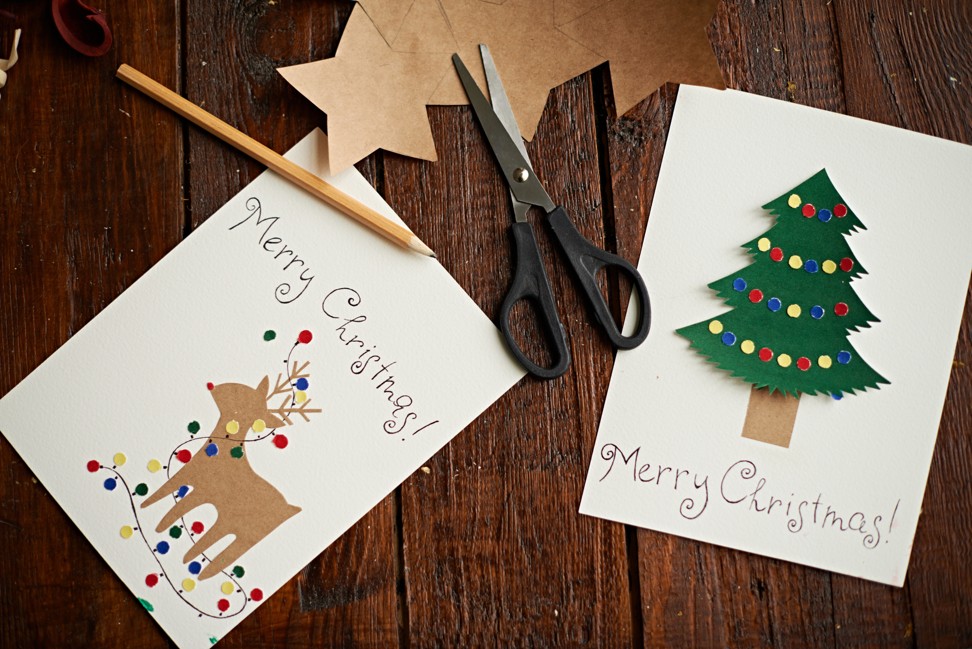 The first Christmas cards were designed and sent in 1843.