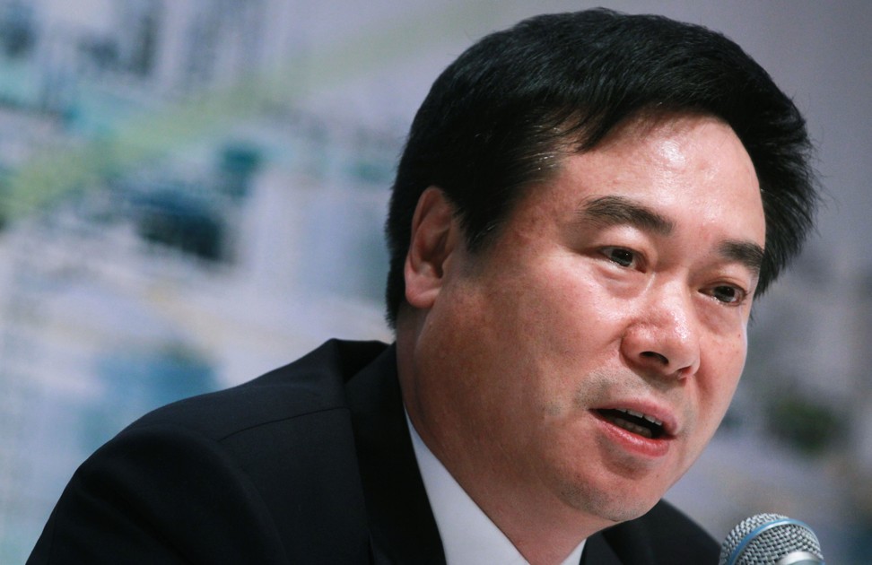 Cai Xiyou as chairman of Sinopec in 2013. Photo: May Tse