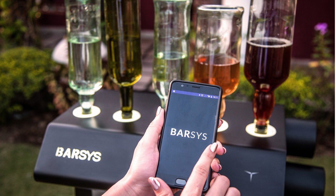 Barsys, the robotic cocktail maker, is small enough to sit on your kitchen worktop.