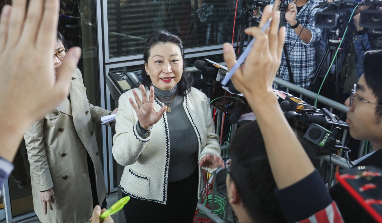 Teresa Cheng has faced criticism over her handling of the Leung case. Photo: Dickson Lee