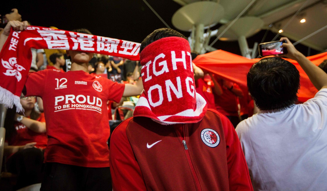 Football fans in Hong Kong have repeatedly booed the Chinese national anthem at local games. Photo: AFP